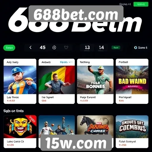 Análise das opções de jogos no 688bet.com