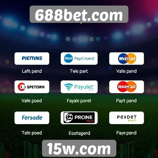 Métodos de pagamento aceitos no 688bet.com